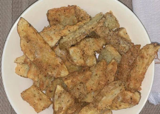 Langkah Mudah untuk Menyiapkan Potato Wedges 💖, Menggugah Selera