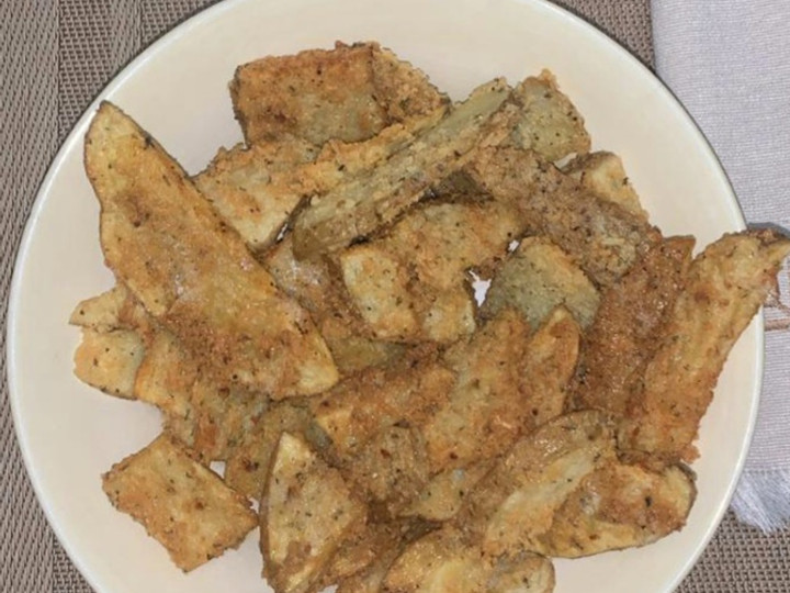 Langkah Mudah untuk Menyiapkan Potato Wedges 💖, Menggugah Selera