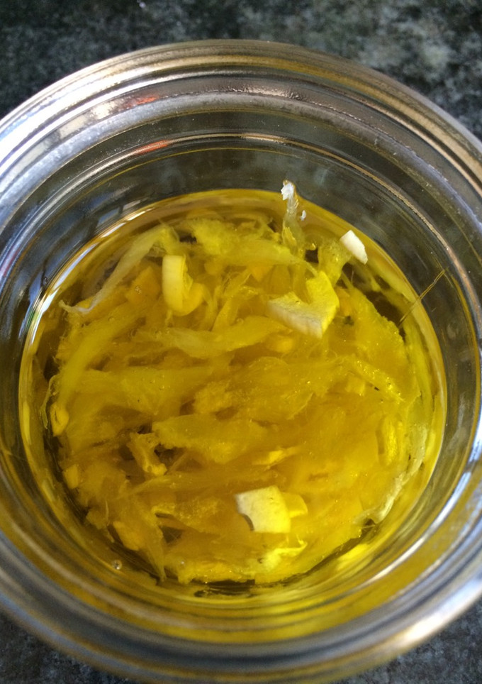 Una foto de Migas de bacalao en aceite