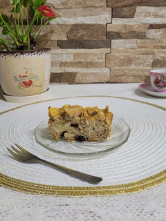 Una foto de Postre de manzana y pera