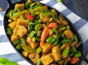 Gambar tempe bunga bawang