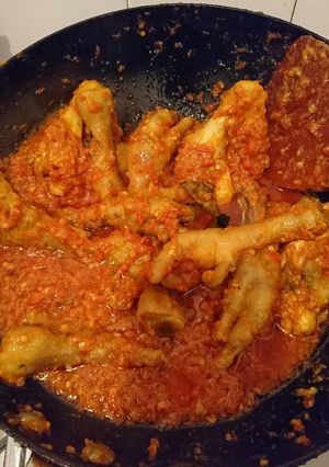 Foto resep Ceker pedas