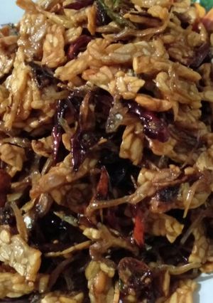 Foto resep Orek praktis tempe teri