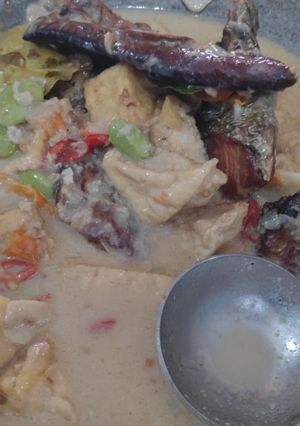 Foto resep Mangut ikan asap/pe