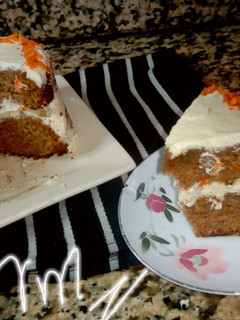 A picture of Carrot cake.