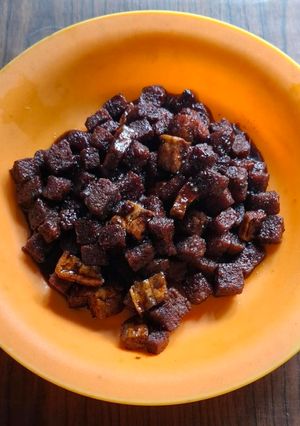 Foto resep Orek oncom+tahu