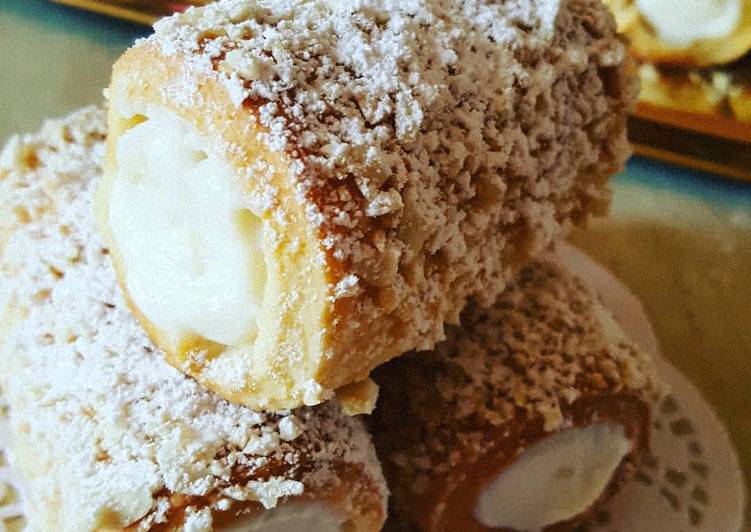 "Lu Sciarduni" con crema di ricotta