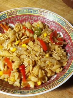 Una foto de Fideos chinos