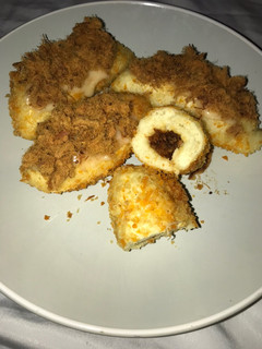 Foto resep Roti Goreng Abon Mozarella
