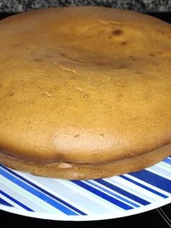 Una foto de Bizcocho de turrón Thermomix