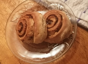 Una foto de Rollos de canela! (cinnamon rolls)