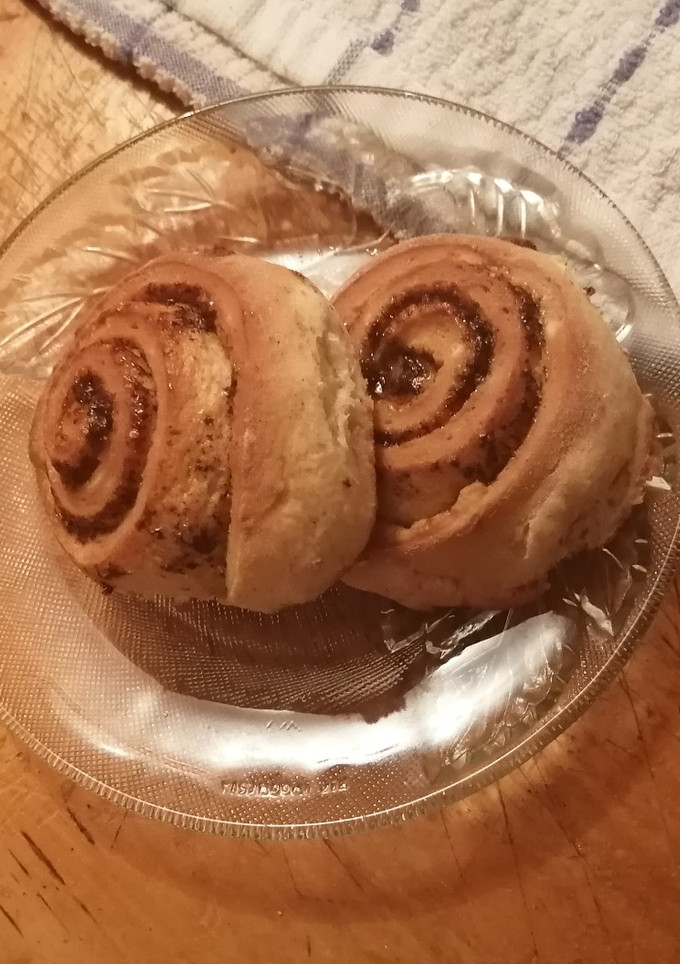 Una foto de Rollos de canela! (cinnamon rolls)