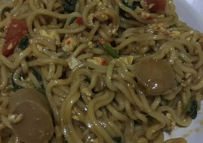 Resep Mie Goreng Nyemek / Basah Anti Gagal