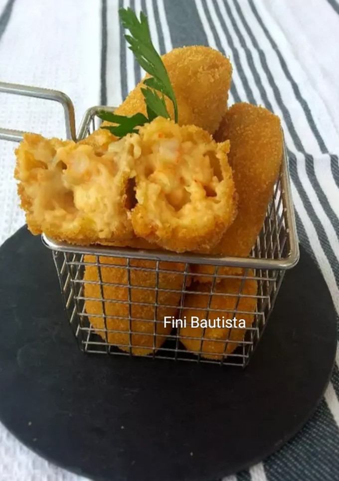 Una foto de Croquetas de gambas