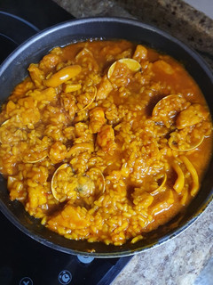 Una foto de Paella a mi manera