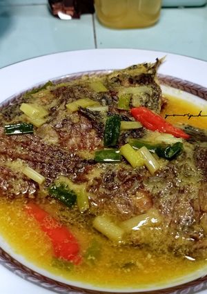 Foto resep Ikan mujaer bumbu kuning