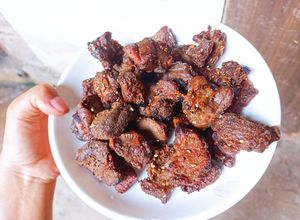 Hình của món Thịt dê nướng.