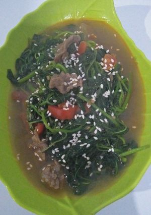 Foto resep Bayam Beef Bulgogi