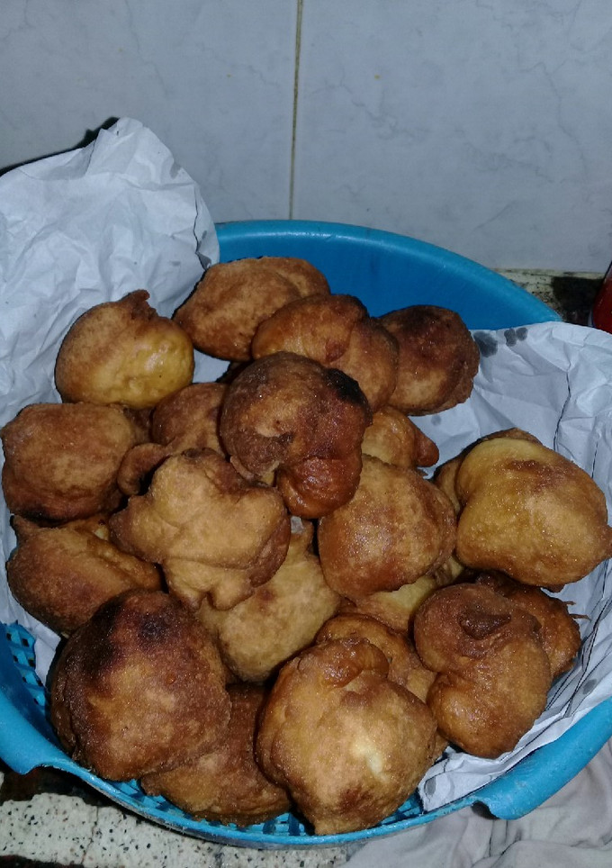 Una foto de Buñuelos dulces receta de familia!!