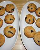 Muffins de arándanos