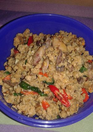 Foto resep Oncom vs Cumi asin
