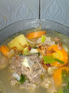 Foto resep SOP iga sapi