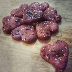 Beetroot Cookies A picture of Beetroot Cookies.