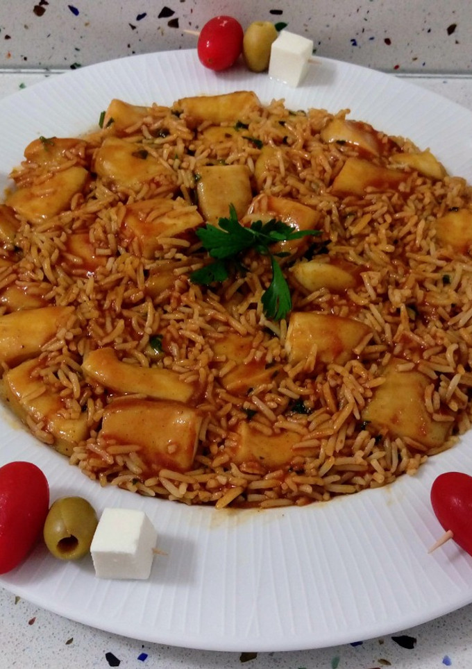 Una foto de Arroz meloso con chocos