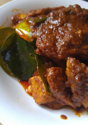 Foto resep Rendang tempe (vegan)