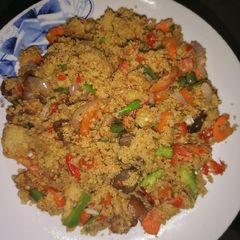 A picture of Cous cous.