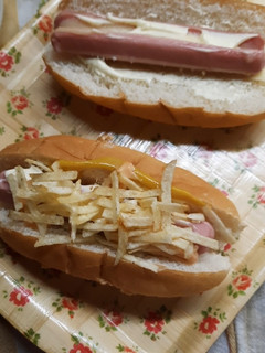 Una foto de Panchos con papitas fritas