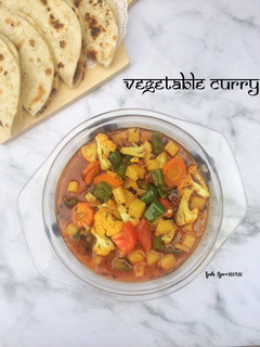 Foto resep Vegetable Curry