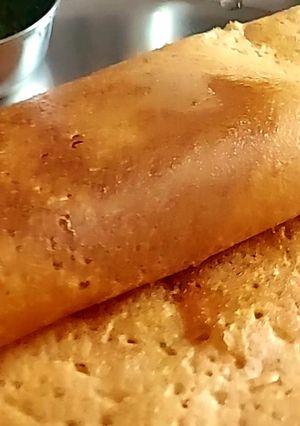 A picture of Adai Dosa.