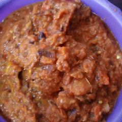 A picture of Roasted tomatoes puree.