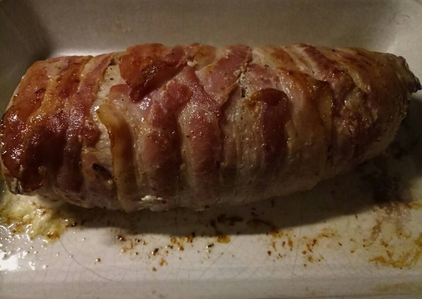 Stuffed pork fillet