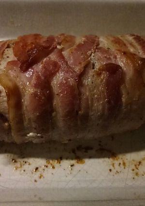 A picture of Stuffed pork fillet.
