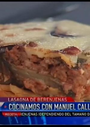 Una foto de Lasagna de berenjenas