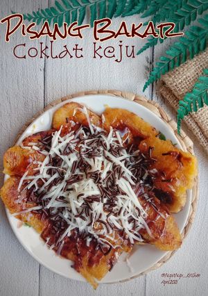 Foto resep Pisang Bakar Coklat Keju