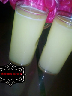 A picture of Ginger juice.