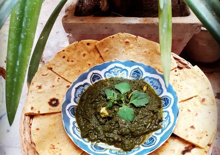 Steps to Make Any-night-of-the-week Sarso ka saag