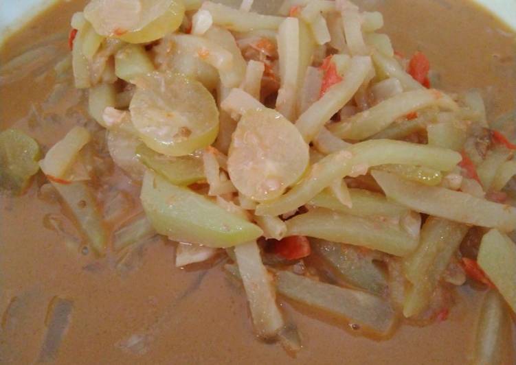 Resep Jepang Suna Cekuh (Labu Siam bumbu bawang putih kencur), Lezat Sekali