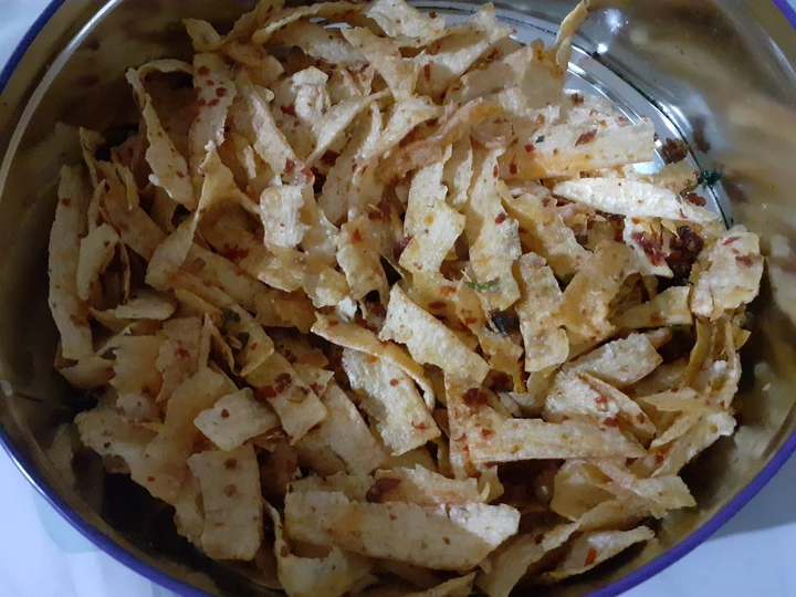 Langkah Mudah untuk Membuat Resep Kripik Singkong Balado yang Bisa Manjain Lidah Anti Ribet, Lezat Sekali