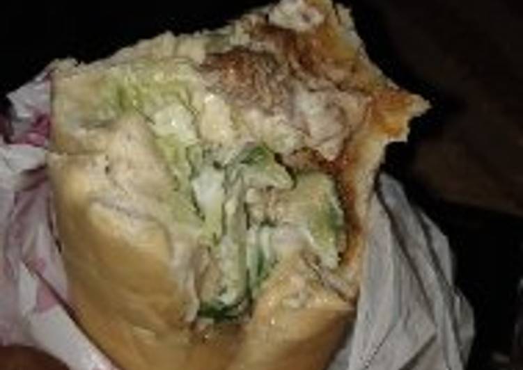 Bread shawarma