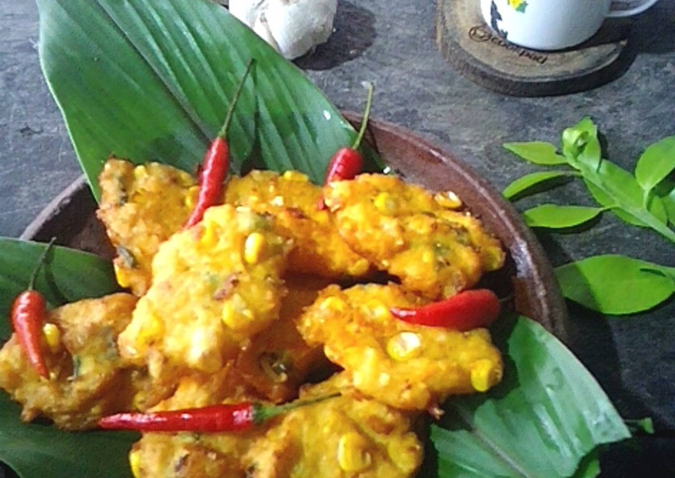 Perkedel Jagung Khas Padang