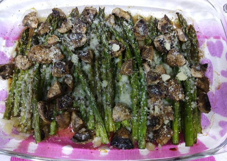 receta de esparragos trigueros al horno