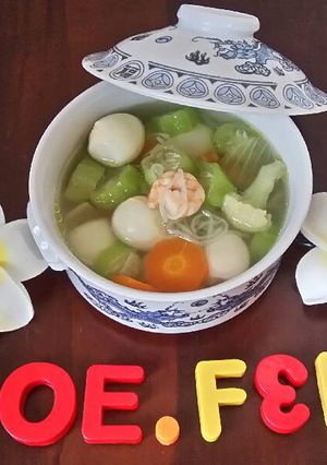 Foto resep Sup oyong