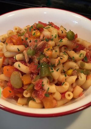 Una foto de Pasta Primavera