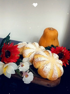 عکسی از دستور نان کدو حلوایی🍂