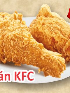 Hình của món Gà chiên KFC || Gà Rán Giòn Bên Ngoài, mềm, thơm bên trong như KFC.