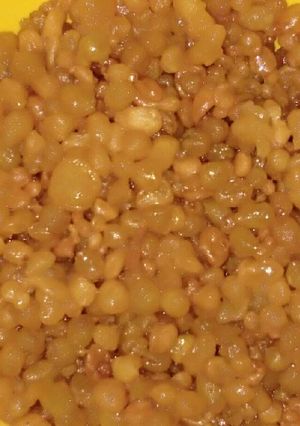 A picture of Sweet boondi.